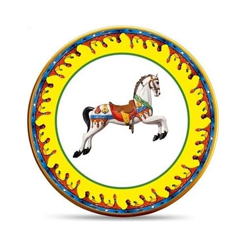 Majida Service Plate 6 Pieces 25 Cm Carousel