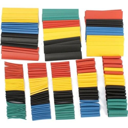Heat Shrink Tube Assorted Insulation Shrinkable Tube 2:1 Wire Cable Sleeve Kit SDF-SHIP