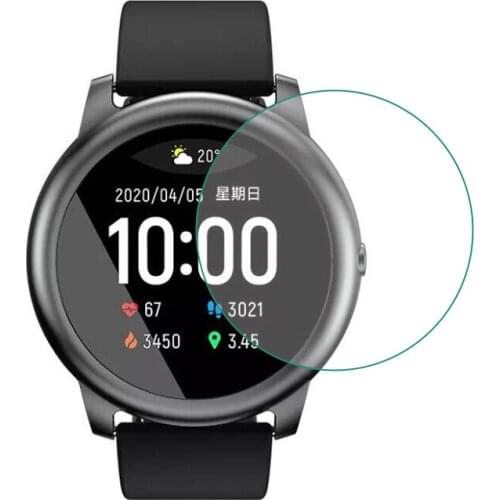 Tempered Glass Protective Film Guard For YouPin Haylou Solar LS05 Sport Smart Watch Screen Protector Cover Smartwatch Protection