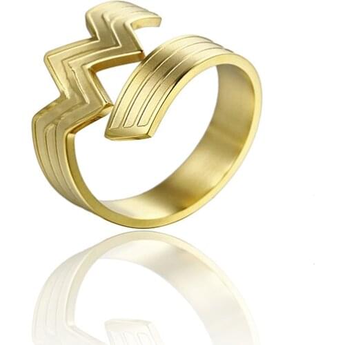 RIR Simple Style Superhero Necklace Stainless Steel Miracle Womens Necklace Comic Book Jewelry Beautiful Birthday Gift