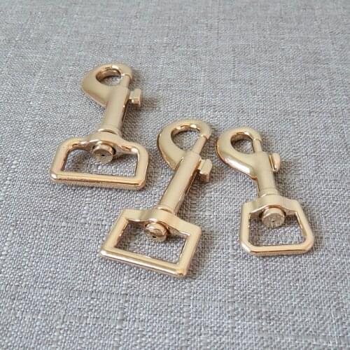 10 Pcs 15mm 20mm 25mm Strong Metal Buckle Hardware Carabiner Hook DIY Bag Dog Leash Leads Belt Strap Clip Clasp Sewing Accessory