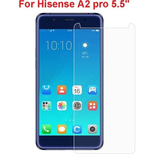 2.5D 0.26mm 9H Premium Tempered Glass For Hisense A2 Pro 5.5 Inch Screen Protector Toughened Protective Film On A2Pro