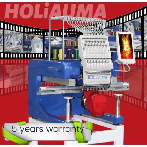 China 10 years service ! Good price home use 1 head embroidery machine computer happy commercial hat t-shirt multi function