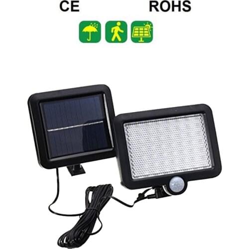 Wireless Solar Lights 56/30 LED Auto PIR Motion Sensor Garden Solar Wall Lamp For IP65 Outdoor Waterproof Lighting split mount 5