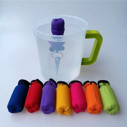 Yachting Boating Drifting Cylinder Floating Keyring Water Buoyant Floatation Key Chain Key Float Key Holder Accessories