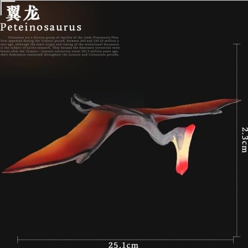 Prehistoric Jurassic Dinosaurs World Pteranodon Big Size Animals Model Action Figures PVC High Quality Toy For Kids Gift