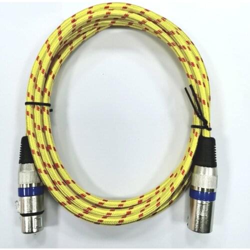 3 Pin XLR Cable Male To Female M/F Jack Audio Extension Cable For Microphone Mixer Amplifiers AUX Cord Cannon XLR Speakers Wire