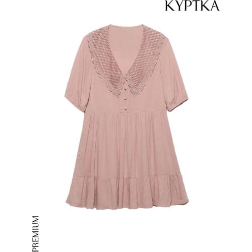 Короткие платья для женщин KYPTKA China At AliExpress