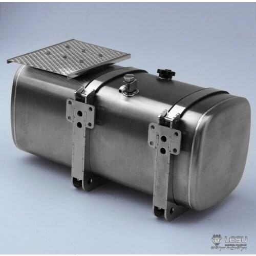 LESU 1/14 119MM Metal Fuel Tank Pedal Left Side for DIY TMY Model RC Truck TH10217-SMT3