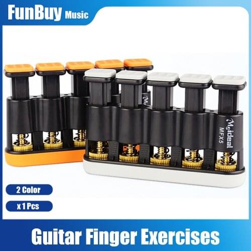 Meideal MFX5 5 Buttons Guitar Finger Exerciser Prohands for Guitar Piano Bass Training