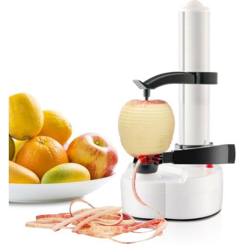 Multifunctional Automatic Electric Potato Peeler Rotating Fruits Vegetables Cutter Kitchen Peeling Tool for Fruit Vegetables