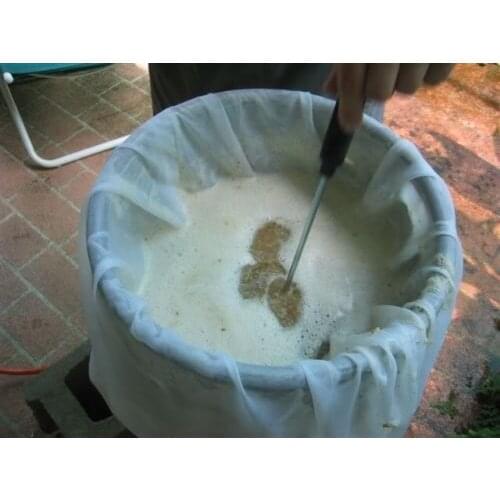 Reusable Nylon 50*55 food filter bag 120M NUT MILK MYLK SPROUTING JUICE BEER BREW TEA MESH RAW FOOD SOUP STRAINER