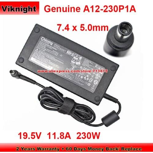 Genuine ADP-230EB T Chicony 19.5V 11.8A 7.4x5.0mm AC Adapter for Acer PREDATOR G9-593 G9-793-75DS GX-791-75YL Power Supply
