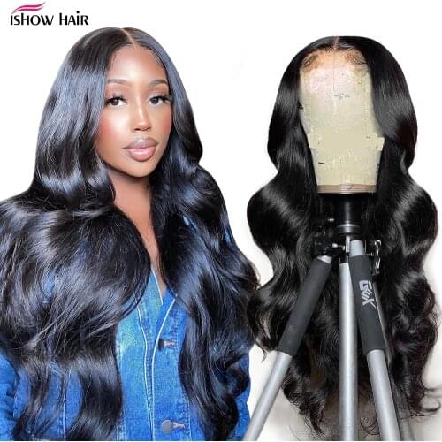 250 Density Lace Wig 30inch Body Wave Lace Front Wig HD Transparent Lace Frontal Wig 13x6 Lace Front Human Hair Wigs For Women