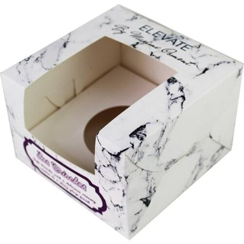 Custom Design Marble Packaging box with window