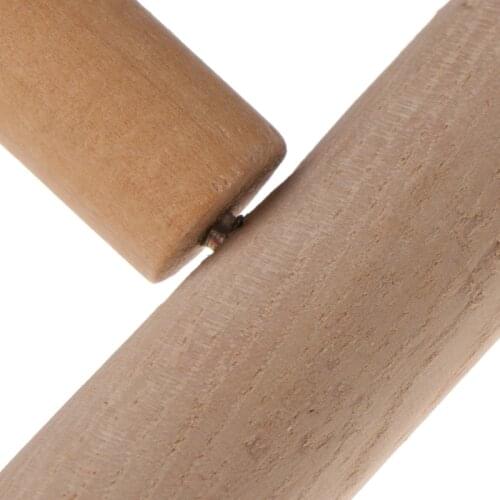 Parrot Perch 4 Layer Stages Toys Natural Wood Rotating Ladder Bird Parakeet Cage