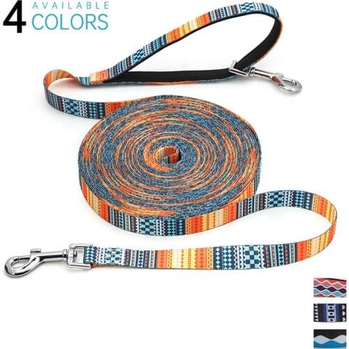 4.5/6/9/15M Pet Leash Small Large Dog Leashes Training Tracking Obedience Long Lead Mountain Climbing Rope Correa Perro