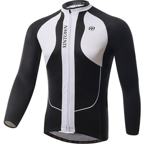 Pro Racing Bicycle Cycling Clothing Long Sleeve Cycling Jersey Autumn Mens Mountain Bike Jersey Breathable Cycle Jersey Clothes