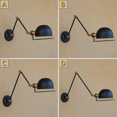 Replica designer industrial style Mechanical Arm France Jielde adjustable long arm Wall Lamp Reminisce Retractable Vintage lamp