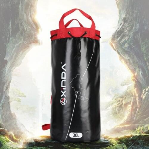 30L Caving Climbing Hiking Rope Bag Caving Climbing Sports Bag for Outdoor Mountaineering Backpack Travel Equipment