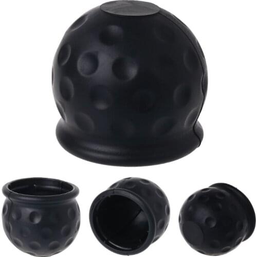 Universal 50mm Tow Bar Ball Cover Cap Towing Hitch Caravan Trailer Protect #kui