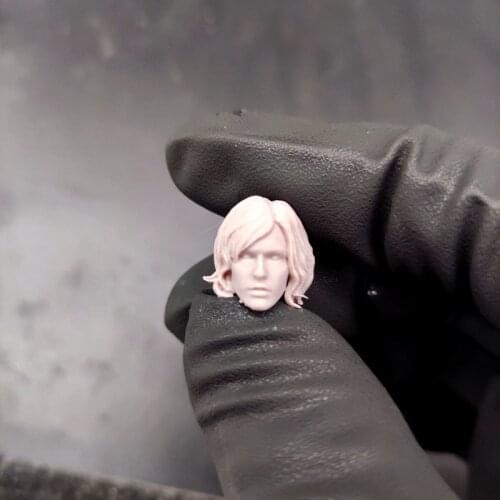 Blank 1/18 Scale The Alice Head Sculpt Unpainted Fit 3.75" Figure