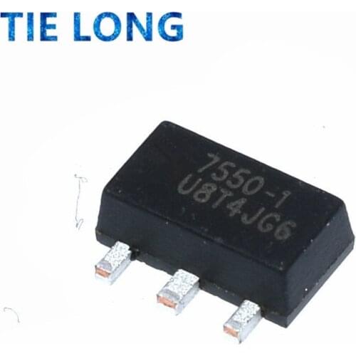 10pcs/lot HT7550 HT7550A-1 7550-1 SMD SOT89 low dropout voltage regulator circuit three-terminal regulator new
