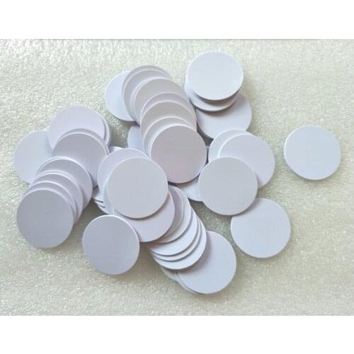 13.56MHz HF ISO15693 Icode2 coin tags I code2 tag 100pcs/Lot