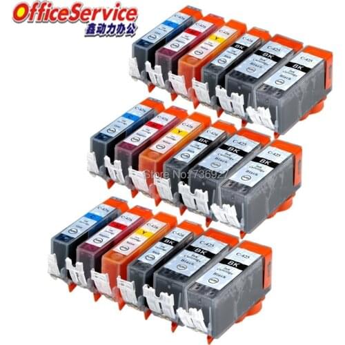 18X PGI-425 CLI-426 PGI425 CLI426 Compatible ink Cartridge For Canon MG6140 MG6240 MG8140 MG8240 IP4840 printer