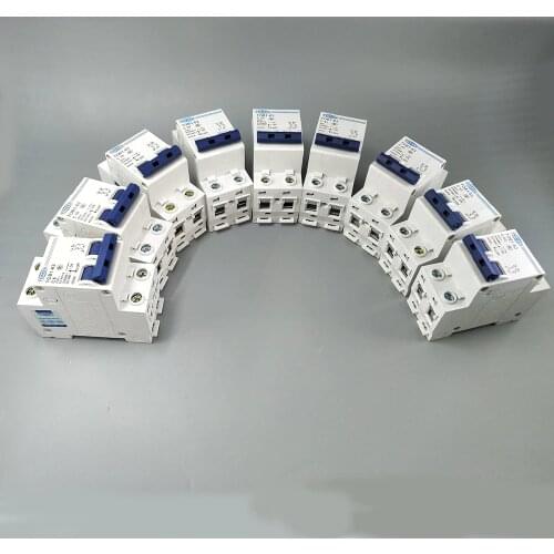 2P AC MCB TOB1-63 C type 230/400V~ 50HZ/60HZ Mini Circuit breaker 6A 10A 16A 20A 25A 32A 40A 50A 63A