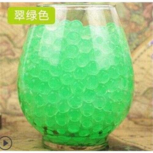 500pcs/bag Crystal Soil Water Beads Home Decoration Hydrogel Jelly Balls For Kids Gel Magic Grow Ball Pearl Decor