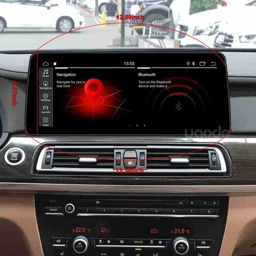 Ugode12.3inch Android 10.0 Car Audio Player Head Unit Multimedia Player Screen Radio For BMW 7 Series F01 F02 GPS Navigation