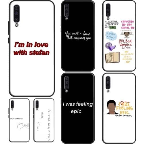 The Originals Vampire Diaries Case For Samsung A51 A71 A11 A31 A50 A70 A40 A02S A20S A12 A32 A42 A52 A72 A20e A21S Coque