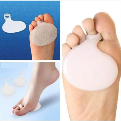 Forefoot Pads On High Heels Apple Shape Pad Eases The Forefoot Silicone Insole Half Size Shoes Pad Comfortable Breathable Pad