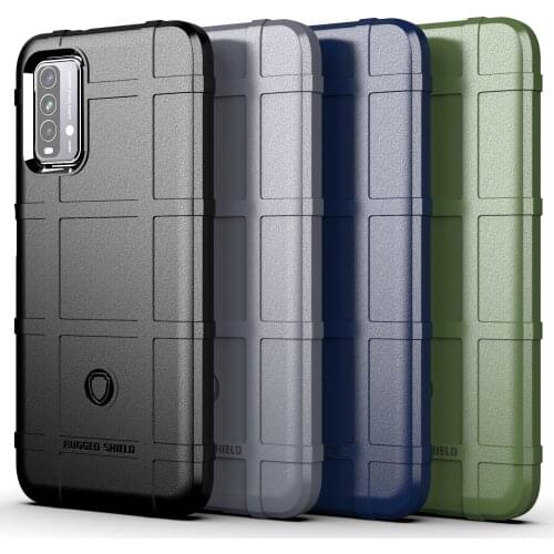 For Xiaomi POCO M3 F3 X3 NFC Redmi Note 10 Pro Note 9s 9T Mi10T Armor Shockproof Rugged Shiled Soft Mobile Phone Cases