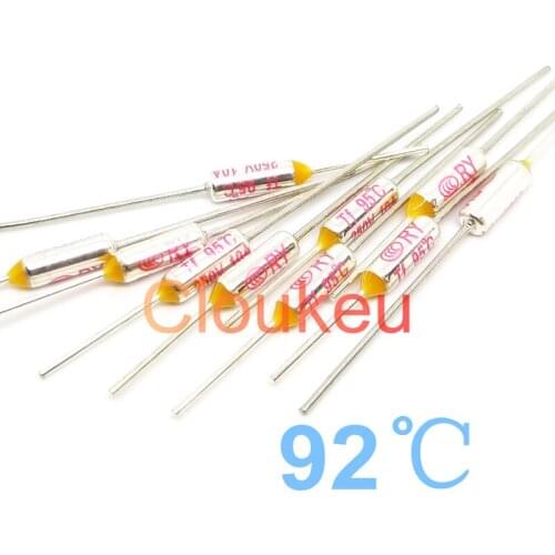 RY Tf 92C 250V10A Metal temperature fuse 92 Centigrade
