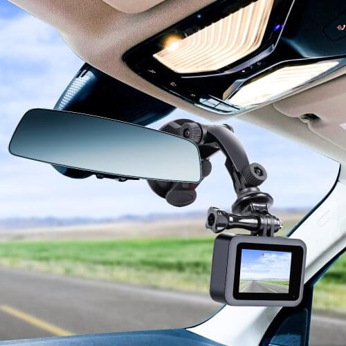 Mini Windshield Suction Cup for GoPro Hero 9 8 7 6 5 Black Sjcam Sj4000 Xiaomi Yi 4K Eken H9 H9r Go Pro Hero 7 6 5 Accessory