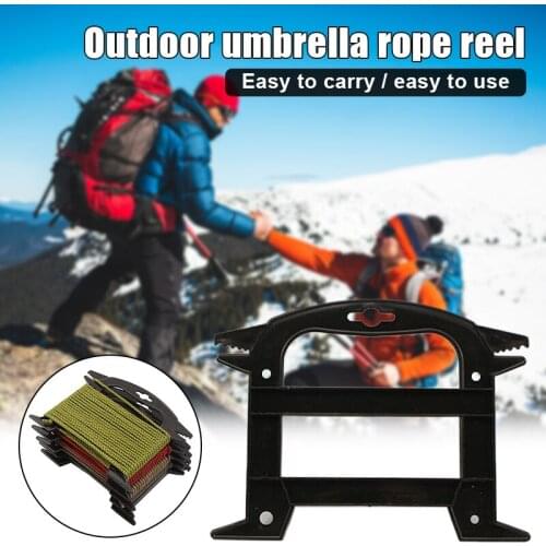 Outdoor Spool Tool With Tidys Holder Rope Parachutes Cord Winder Prevents Tangling Sewing Portable Organizer For Threads