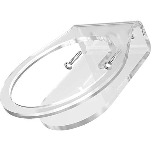 New Wall Mount For Echo Dot 4 Acrylic Bracket Wall Mount Stand Holder Space Saving Solution For Smart Speaker Shelf Rack New