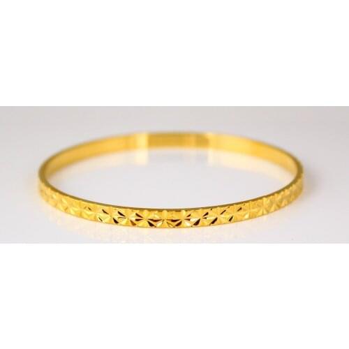 2016 The New Arrived Fashion Gold Bangle gold color Jewelry For Women Nice Gifts