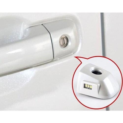 Upgrade For Prado 2014-19 Lc200 Land Cruiser 2016-19 Outer Handle Cover With LED Light