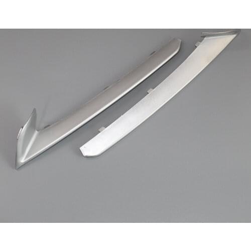 Front Bumper Wind Screen Trim For Bmw 5 Series F18 520il 523 525 528 530 Fog lights Frame Decoration Fog Shade Cover