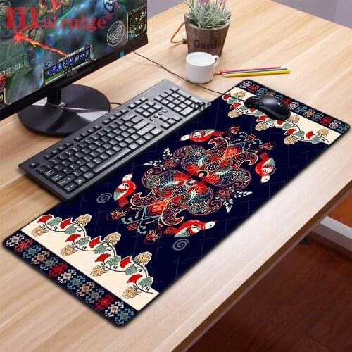 Persian Carpet Retro Style Large Mouse Pad for Game Non-slip Table Mat Desk Mat Carpet Computer Accessory Mat CSGO High Quality