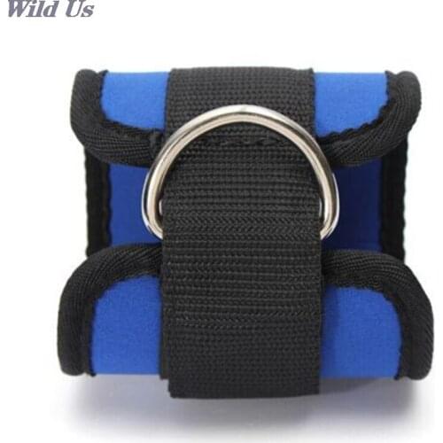 Adjustable Ankle Guard Strap D-ring Thigh Leg Pulley Gym Weight Lifting Multi Cable Attachment Fitness Protection 1Pair