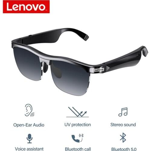 Lenovo MG10 Smart Bluetooth Open Ear Speaker Audio Headset Stereo sound Music Sunglasses Car Sports Anti-blue Light Glasses