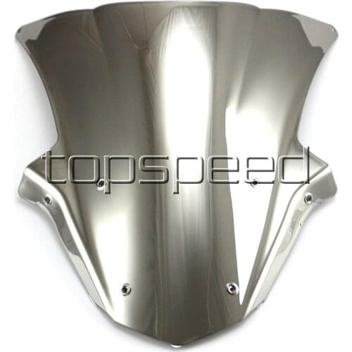 Motorcycle Windshield Windscreen For Kawasaki Ninja ZX10R 2011-2015 2012 2013 2014 Chrome