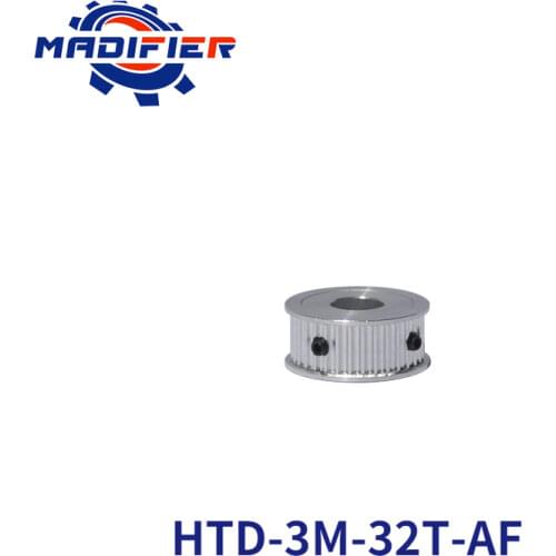 AF type 32 teeth 3M Timing Pulley Bore 8mm 12mm for HTD belt used in linear pulley 32Teeth 32T