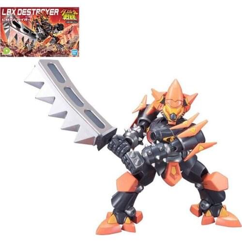 BANDAI LBX 004 Destroyer HAKAI-O Model Kids Assembled Toy Robot Japanese Anime Action Figures Doll Collections Puzzle Boys Gifts