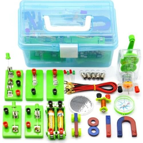 Electrical Experiment Box Junior Middle School Physics Equipments Complete Box Primary School Science Electromagnetism