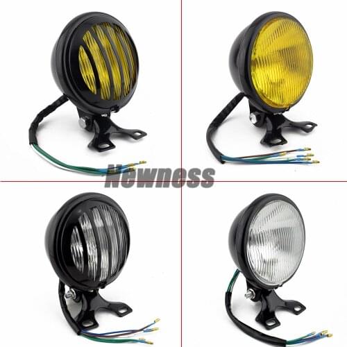 Motorcycle Headlight Headlamp Lamp For Harley Yamaha Kawasaki Honda Suzuki choppers touring custom Head light Head lamp